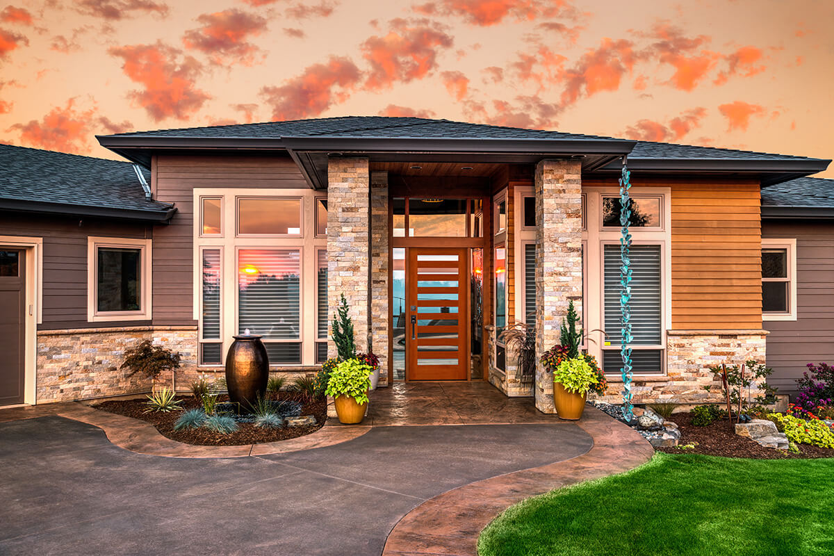 Contemporary Front Door