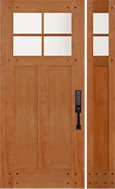 77664 Nantucket 77663 sidelight, shown in Douglas Fir