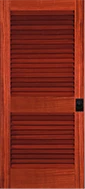 1292 Louver shown in Sapele Mahogany