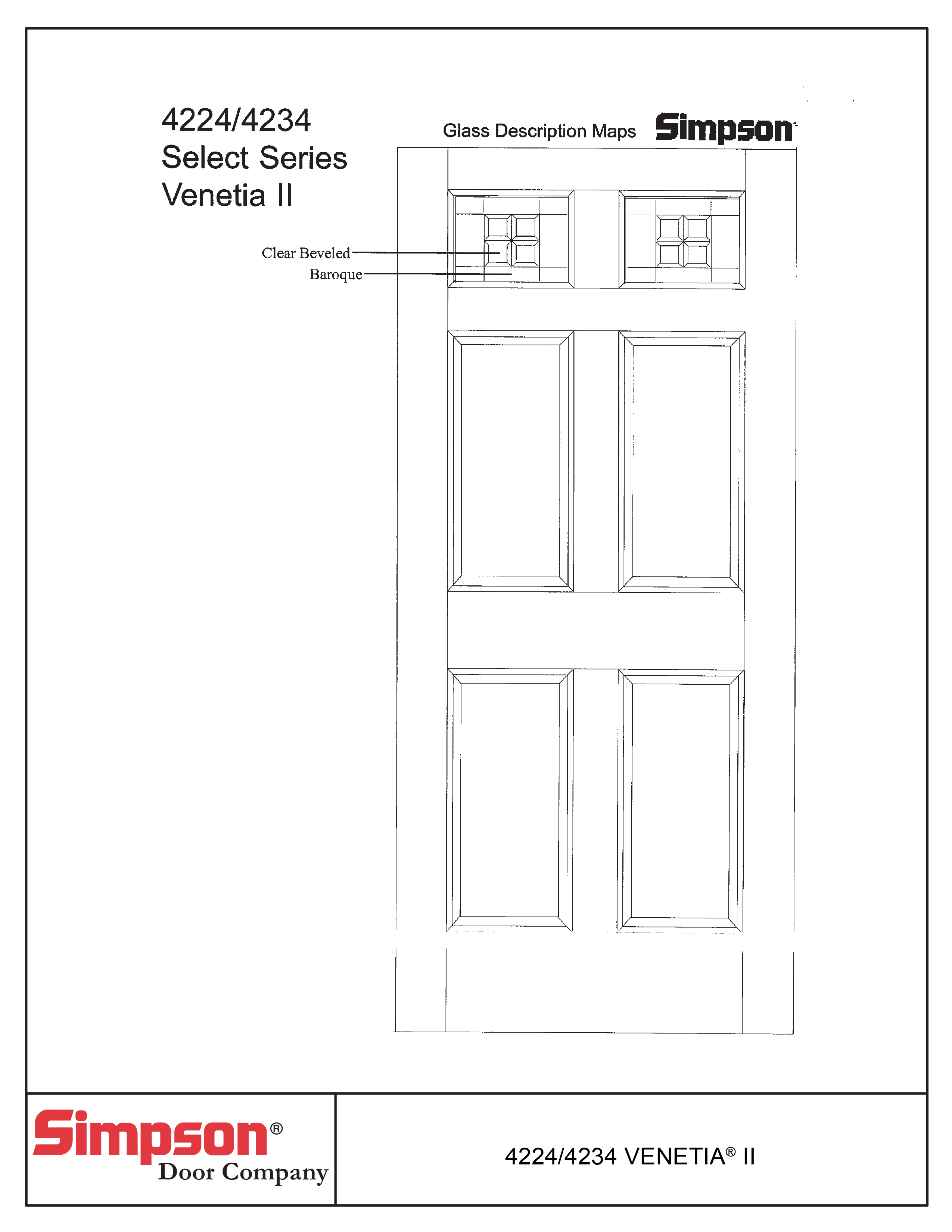 Technical Drawings Simpson Door Company