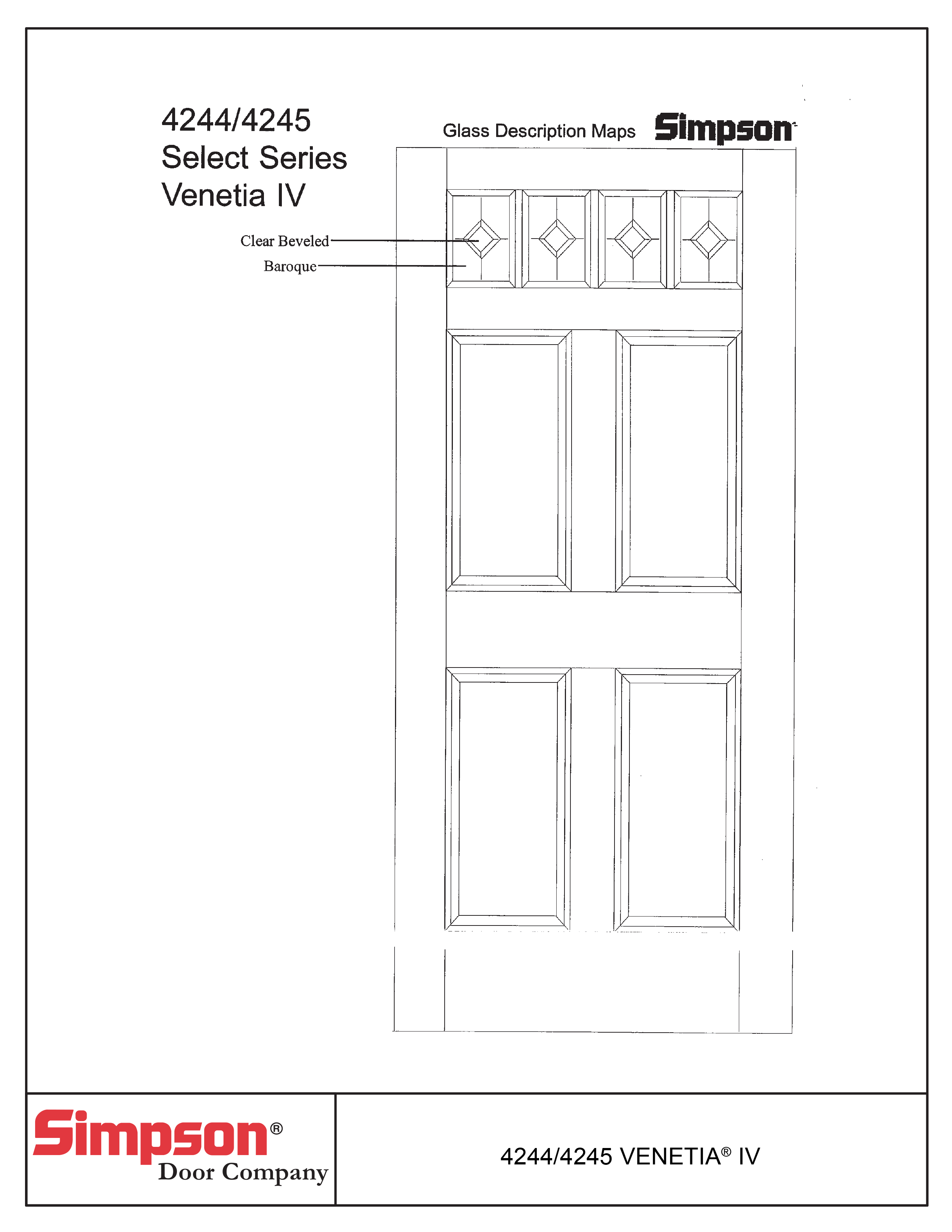 Technical Drawings Simpson Door Company