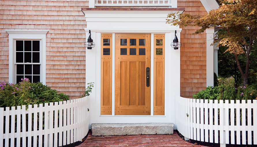 Exterior door from the Nantucket Collection in Douglas Fir