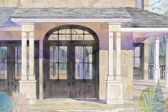 77504 in Accoya, painted black