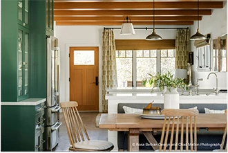 6801 shown in Douglas Fir with shaker sticking and UltraBlock® technology