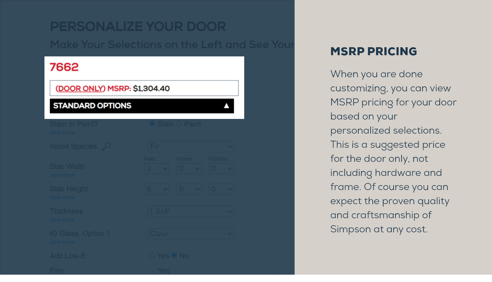 77662 | Wood Doors from Simpson | Browse Door Types & Styles 