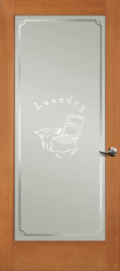 Laundry  Decorative French Door