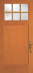 Craftsman One Panel - Six Lite (TDL)