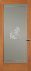 Media Decorative Thermal French Door