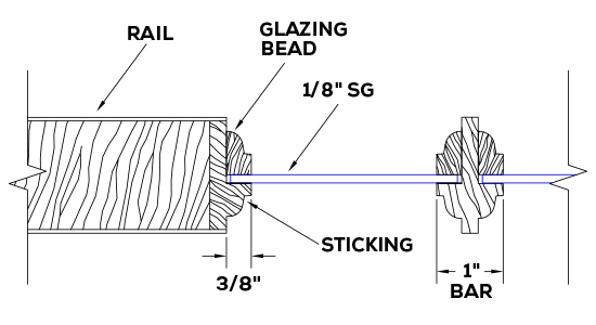 TDL WITH SG IN NARROW (1) OVOLO PROFILE