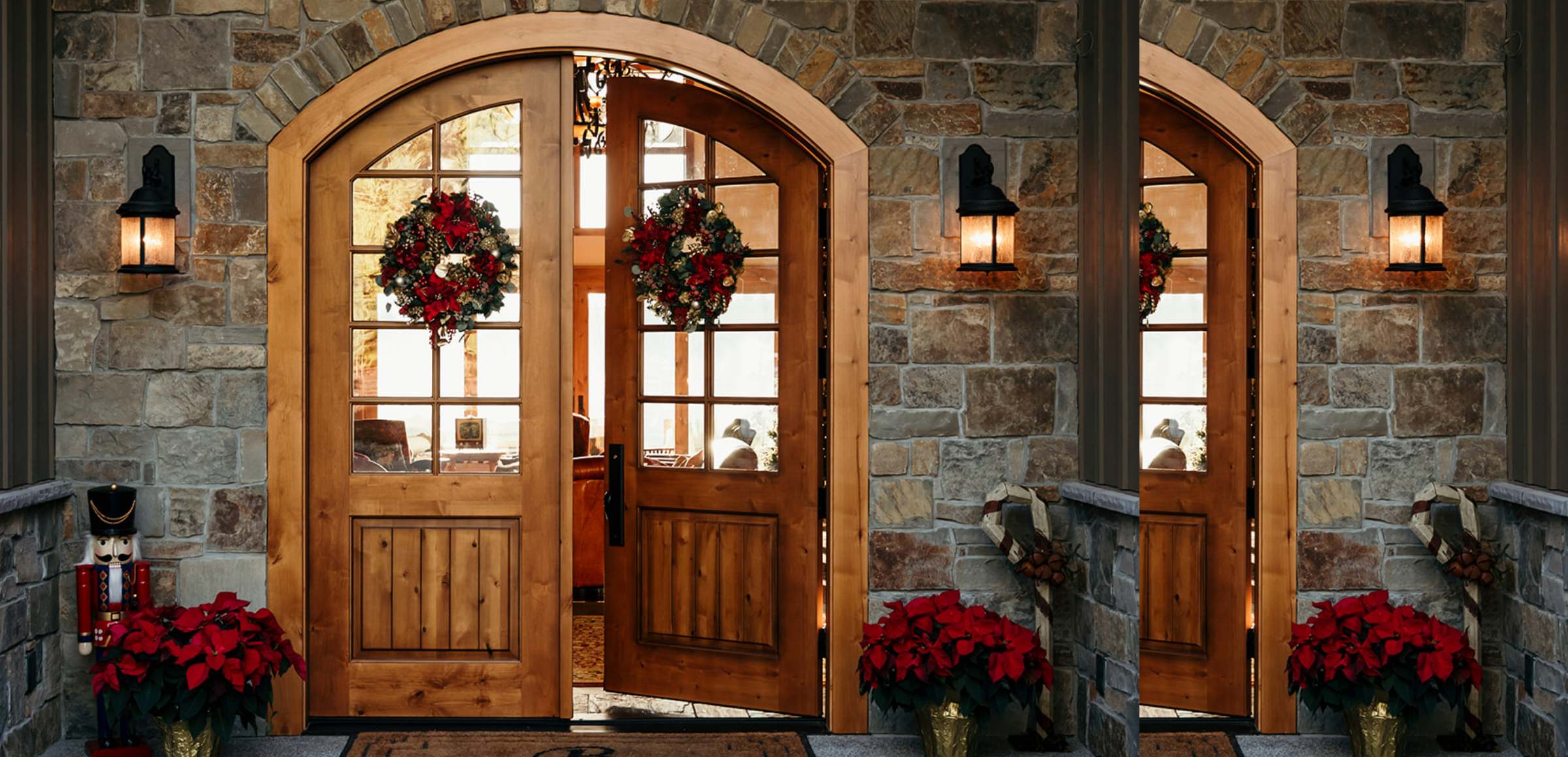 Arched entry doors with sidelights kobo building