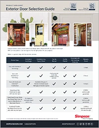 Exterior Door Selection Guide