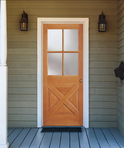 Front Porch with Dutch Door