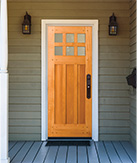 Mudroom with Swinging Entry Door